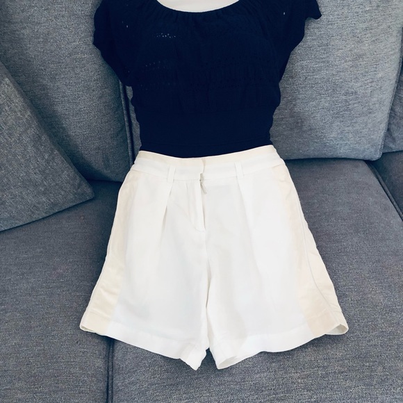 Roberto Cavalli Pants - Roberto Cavalli Elegant White Women's Bermudas